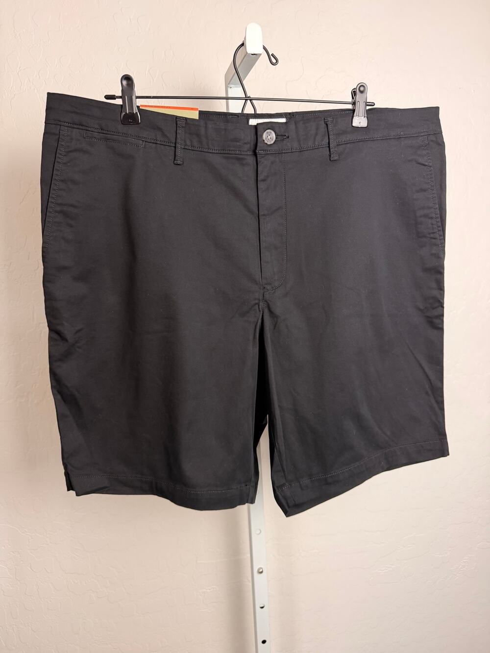 Goodfellow & Co Every Wear Flat Front Shorts Black Chino Men’s Size 40 NWT